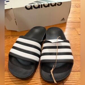 Boys Adidas Slides Brand New With Tags and Box Size 2